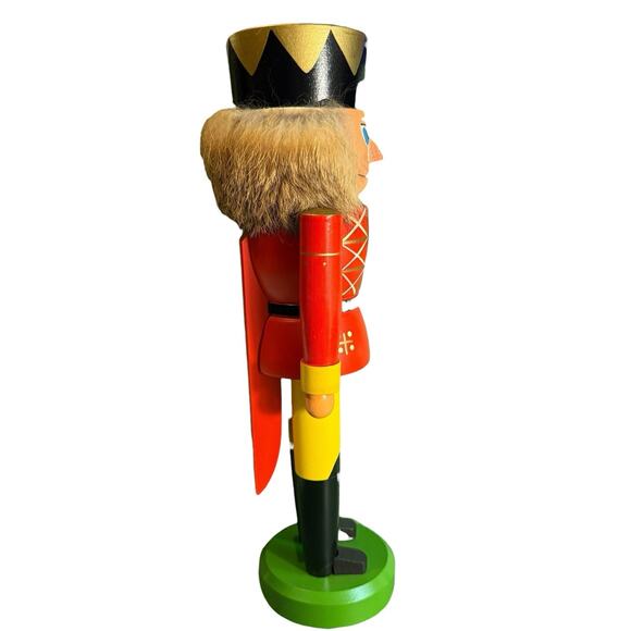 VTG Erzgebirge Rothenthal King Nutcracker 106233 Collectible With Box 12” German - Picture 6 of 16